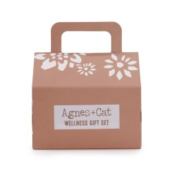 Coffret Bien-être Matin Marocain Agnès & Cat - Savon artisanal, Shampoing solide, Baume à lèvres et Roll-on à l’huile