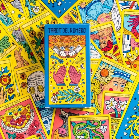 Tarot del Romero d'Asis Percales - Fournier - 78 cartes a tot color i fullet d'instruccions
