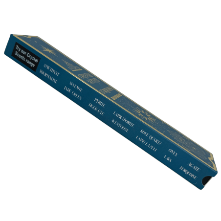 Turquoise Rökelse AROMA Smudge Incense Kit Crystal - Rökelsepinnar med mineraler - 1 låda med 20gr.
