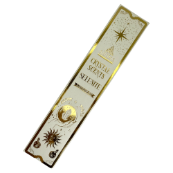 Encens Sélénite AROMA Smudge Kit Encens Cristal - Bâtonnets d’encens minéraux - 1 boîte de 20gr.