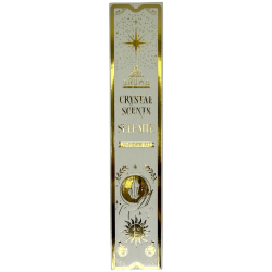 Zestaw kadzideł selenitowych AROMA kadzideł Smudge Crystal - Kadzidełka z minerałami - 1 pudełko 20gr.