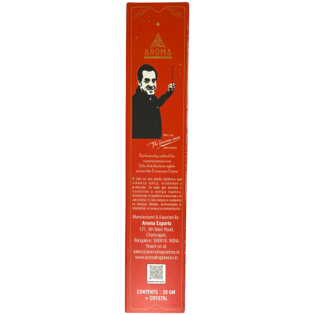 أونيكس البخور AROMA طقم تلطيخ البخور كريستال - أعواد البخور بالمعادن - 1 علبة 20 غرام.
