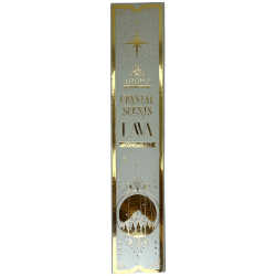 Lava Tămâie AROMA Smudge Kit Tămâie Cristal - Bețișoare de tămâie cu minerale - 1 cutie de 20gr.