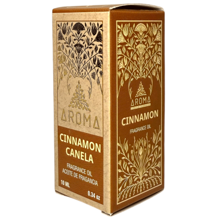 Óleo de Fragrância de Canela Aroma Fragrâncias 10ml.