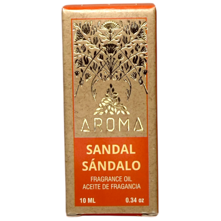 Olio profumato al legno di sandalo Aroma Fragranze 10ml.