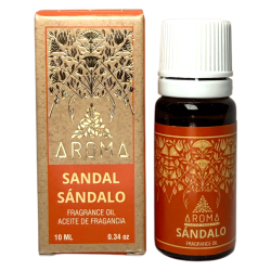 Huile parfumée au bois de santal Arômes Parfums 10ml.