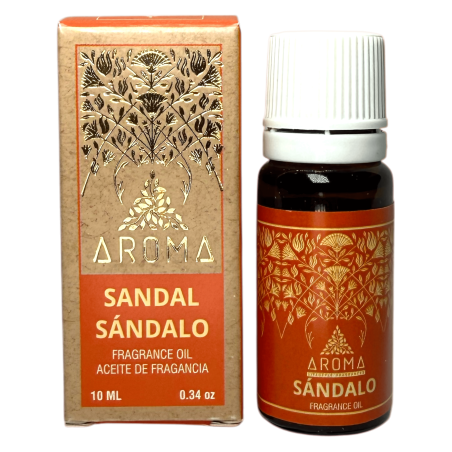 Aceite de Fragancia Sándalo Aroma Fragrances 10ml.