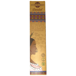 Sandelhout Wierook SACRED ELEMENTS HEM - 10 ambachtelijke biologische stokjes