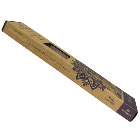 Real Champa Incense Master Hummers Aromanza Argentina 8 thick bars with Natural Resins - Enjoy