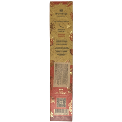 Fumo di Arancia e Pepe Bio con Scorza d'Arancia Aromanza Argentina - 6 bastoncini naturali - Attrazione
