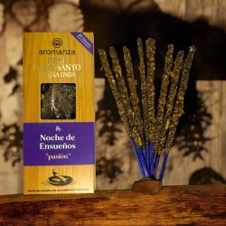 ミニパロサントグッドウェーブお香ドリーミーナイツアロマンツァアルゼンチン - 8 Smokes 40min duration - Passion