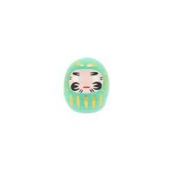 Daruma Turquesa Pequeño Éxito Académico -...