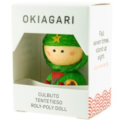 Okiagari Ninja Tentetieso - Japanese Doll - Random Color