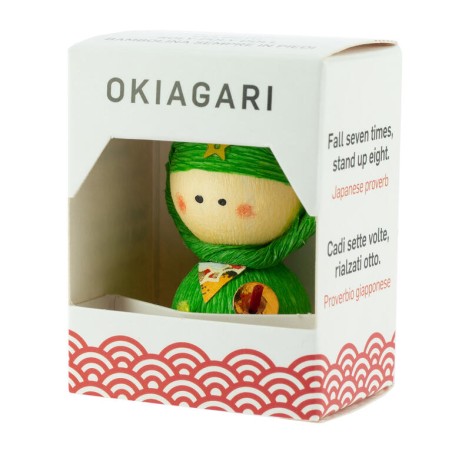 Okiagari Ninja Tentetieso - Japansk docka - Slumpmässig färg