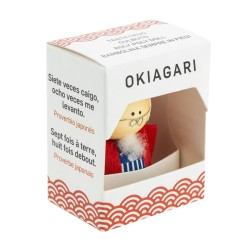 Okiagari Tentetieso Morfar Sofu - Japansk docka