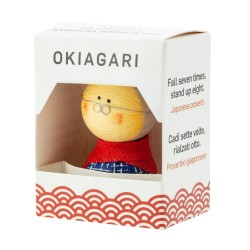 Okiagari Tentetieso Nonna Sobo - Bambola Giapponese