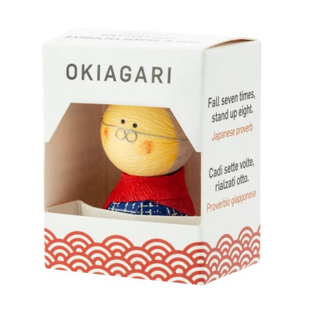 Okiagari Tentetieso Avó Sobo - Boneca Japonesa