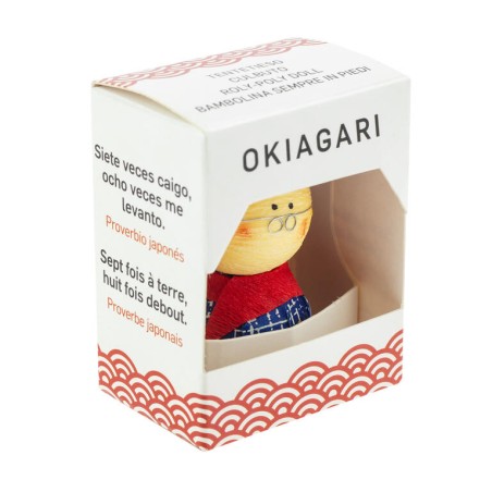 Okiagari Tentetieso Großmutter Sobo - Japanische Puppe