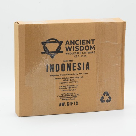 Palo Santo Holzofen von Gamel - 22x9,5cm - Handgefertigt in Indonesien