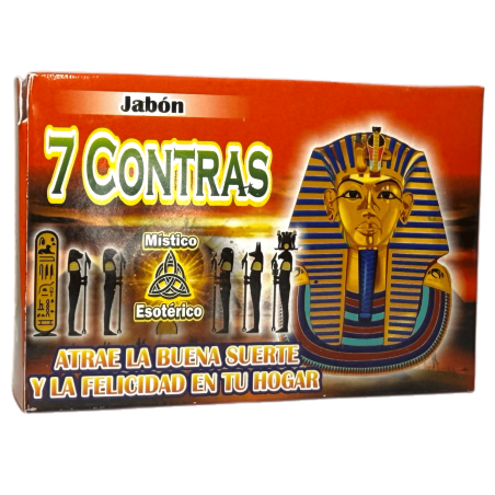 Sabonete Esotérico 7 Contras Místico Esotérico 100gr. - Atrai boa sorte e felicidade em sua casa