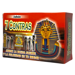 Sabonete Esotérico 7 Contras Místico Esotérico 100gr. - Atrai boa sorte e felicidade em sua casa