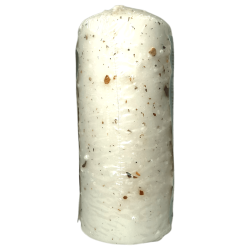 Lumânare aspră, sare grosieră și piper parfumuri AUM 12x4.8cm - 170gr. 16h. - Împotriva ochiului rău și elimină energiile negati