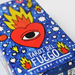 Tarot del Fuego Ricardo Cavolo - Fournier - 78 full-color kaarten en instructieboekje