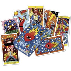 Tarot Ogniste Ricardo Cavolo - Fournier - 78 kolorowych kart i instrukcja