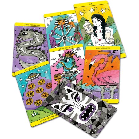 The Magic Tarot Amaia Arrazola - Fournier - 78 full-color cards and instruction booklet