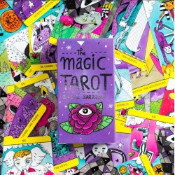Tarotul magic Amaia Arrazola - Fournier - 78 de cărți color și broșură de instrucțiuni