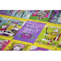 Tarotul magic Amaia Arrazola - Fournier - 78 de cărți color și broșură de instrucțiuni