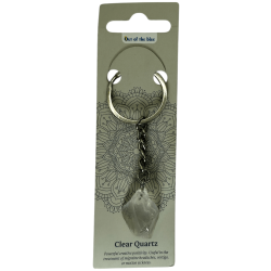 Breloc mineral brut Quartz Rock - concentrare...