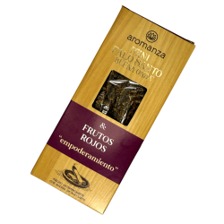 Incienso Mini Palo Santo Buena Onda Frutos Rojos Aromanza Argentina - 8 Sahumerios 40min duración - Empoderamiento