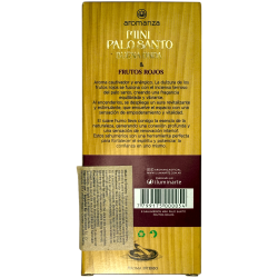 Mini Palo Santo Good Wave Red Fruits Kadzidło Aromanza Argentyna - 8 sztuk pali 40min czas trwania - Empowerment