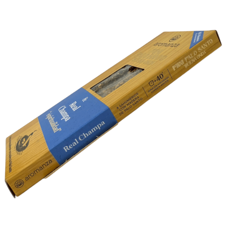 Mini Incenso Palo Santo Good Wave Real Champa Aromanza Argentina - 8 Fumi durata 40min - Spiritualità