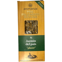 Mini Palo Santo Good Wave Wierook Jasmijn uit het land Aromanza Argentinië - 8 Smokes 40min duur - Plezier