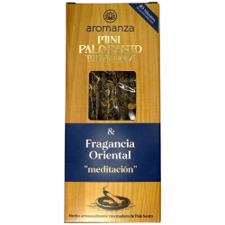 Mini Palo Santo Good Wave Tămâie Oriental Parfum Aromanza Argentina - 8 Tămâie 40min durată - Meditație