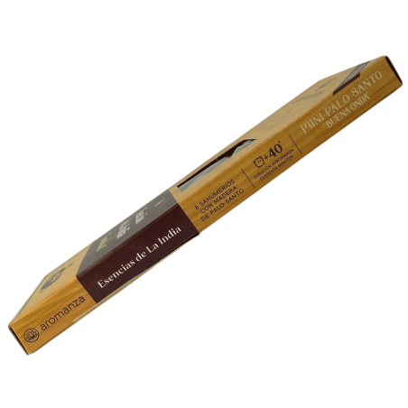 Mini Palo Santo Good Wave Incense Essences of India Aromanza Argentina - 8 Smokes 40min duration - Humility
