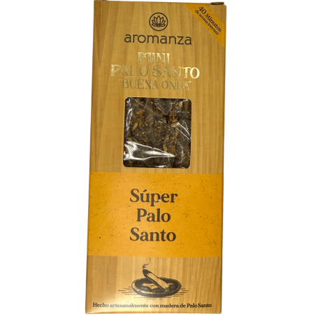 Mini Palo Santo Good Wave Super Palo Santo Wierook Aromanza Argentina - 8 Smokes 40min duur