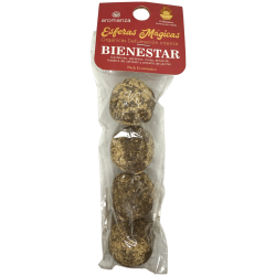 Esferes Màgiques Benestar Aromanza Argentina - 4 bogeries defumació Gardenias, Geranios, Rosas, Almizcles, Sándalo i Jazmín