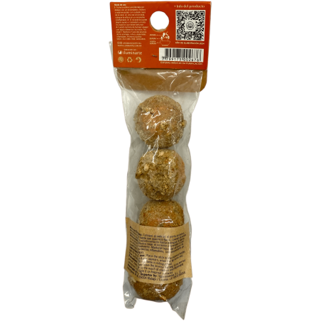 Aromanza Argentina magische zuiveringsbollen - 4 witte peper, rode sinaasappel en sinaasappelschil rookbommen