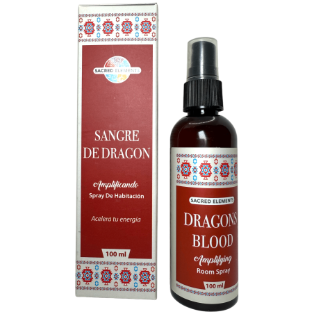 Spray désodorisant Dragon’s Blood Accélérez votre énergie ÉLÉMENTS SACRÉS de HEM - 100ml. - Amplifiant
