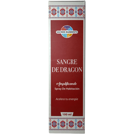Spray désodorisant Dragon’s Blood Accélérez votre énergie ÉLÉMENTS SACRÉS de HEM - 100ml. - Amplifiant