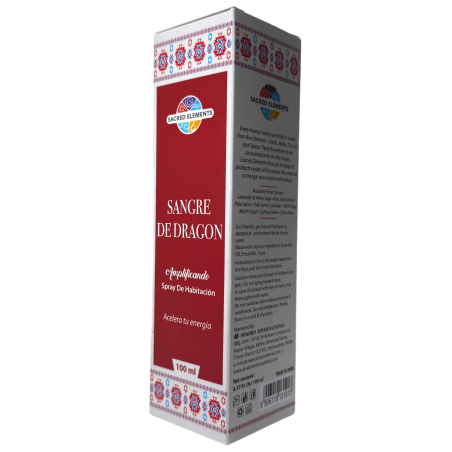 Dragon's Blood Luchtverfrisser Spray Versnel je energie HEILIGE ELEMENTEN van HEM - 100ml. - Versterkend