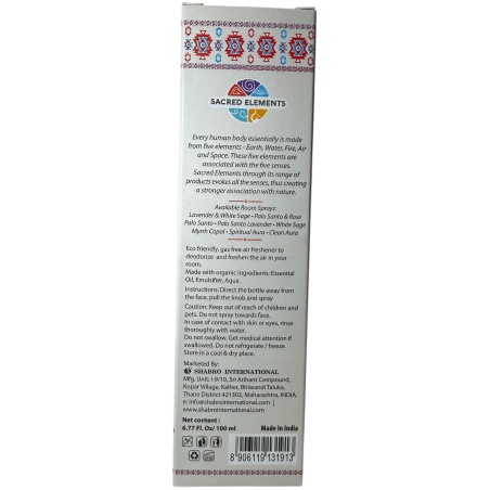 Dragon's Blood Air Freshener Spray Accelerera din energi SACRED ELEMENTS från HEM - 100ml. - Förstärkande