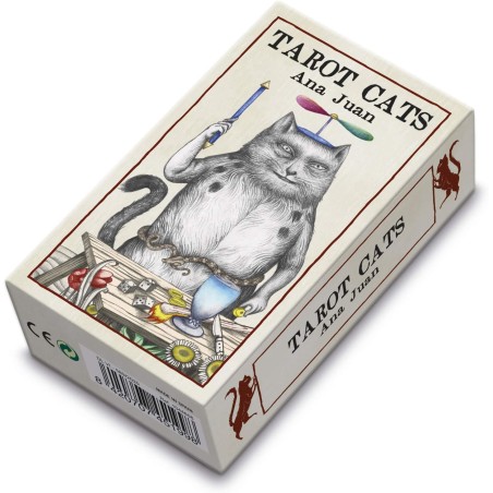 Tarot Cats d'Ana Juan - Fournier - 78 Cartes a tot color i fullet d'instruccions