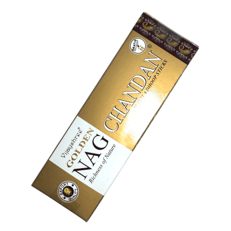 GOLDEN NAG Chandan Dhoop Räucherstäbchen - Masala Dhoop Sticks - 1 Packung mit 10 Riegeln