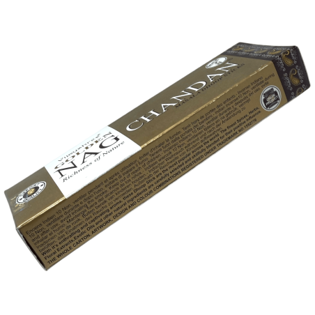 GOLDEN NAG チャンダン ドゥープ インセンス - マサラ ドゥープ スティック - 10 バールの 1 パック