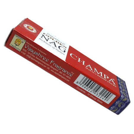 GOLDEN NAG Dhoop Champa Incense - Masala Dhoop Sticks - 1 opakowanie 10 batonów