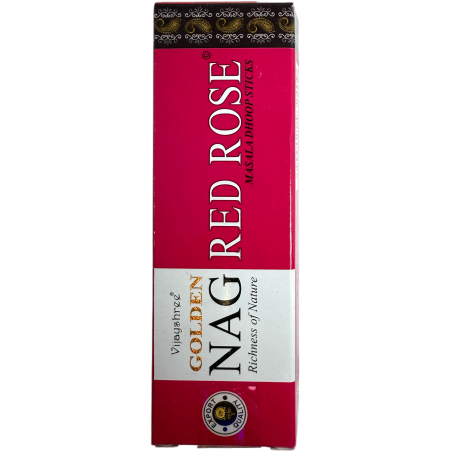 GOLDEN NAG Dhoop Roses Incense - Masala Dhoop Sticks - 1 pack of 10 bars